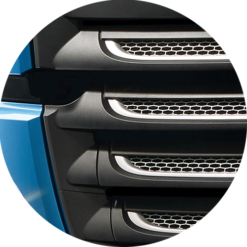 Решетка радиатора с сеткой